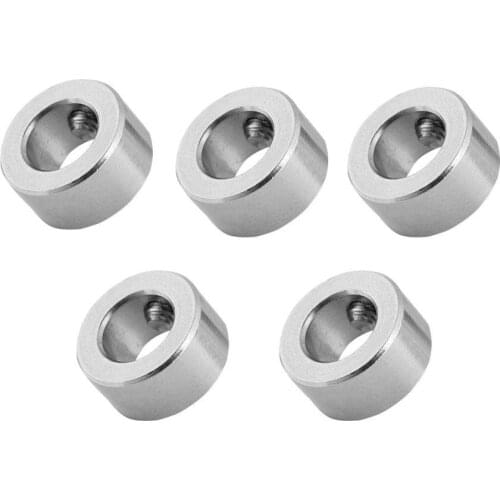 5Pcs Openbuilds Lock Collar T8 Lead Screw Lock Screw Lock Ring Lock Block Isolation Column 5mm/6mm/8mm for 3D Printer CNC