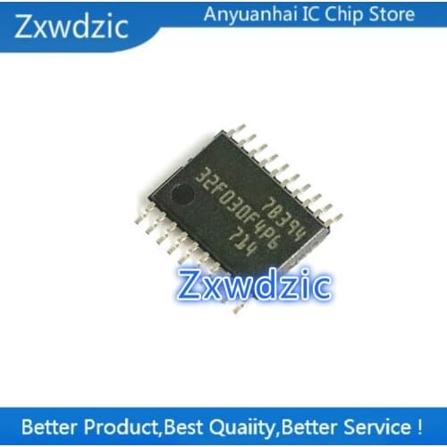 5pcs STM32F030F4P6 TSSOP-20 STM32F030 TSSOP 32F030F4P6 SMD Value-line ARM-based 32-bit MCU