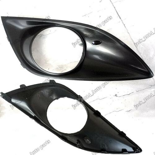 Black Front Fog Light Cover For Hyundai Veloster 2011 2012 2013 2014 2015 2016 2017