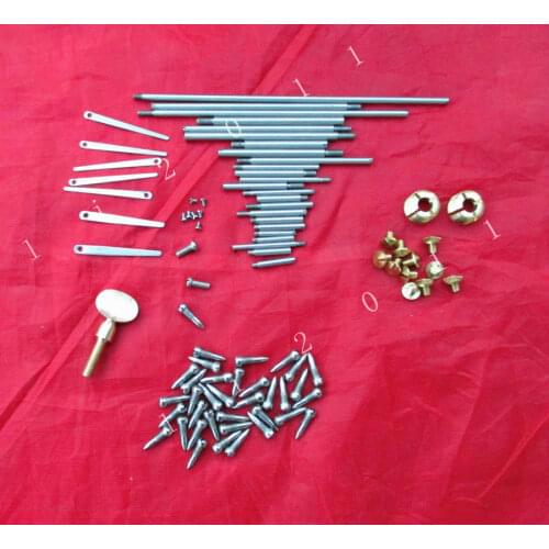 Sax parts:1 set New soprano sax repair parts screws,parts