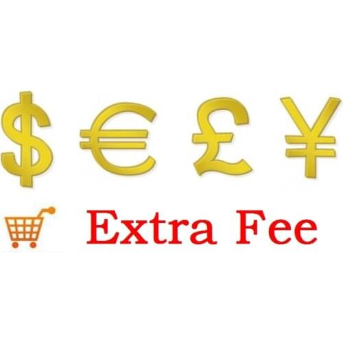 For return payment difference of prices or extra cost,Additonal Shipping Charge when our staff told you