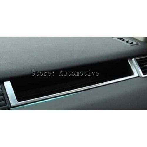 Chrome Console Control Cover Trim Decoration For Land Rover Discovery Sport 2015 For Left Hand Driver,Car Styling