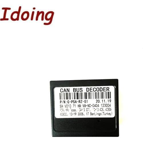 Idoing CanBus Cable for MPV TEPEE 307 408 408SW 408CC 3008 BERLINGO