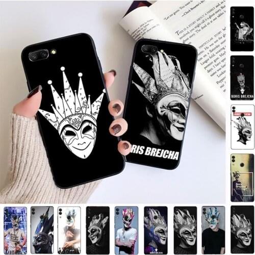 DJ Boris Brejcha Pattern Soft Phone Cell Case For huawei honor 10 10i 10lite 8c 8A 8X 9 9A 9lite 20 20s 20i 20lite mate20 Cases