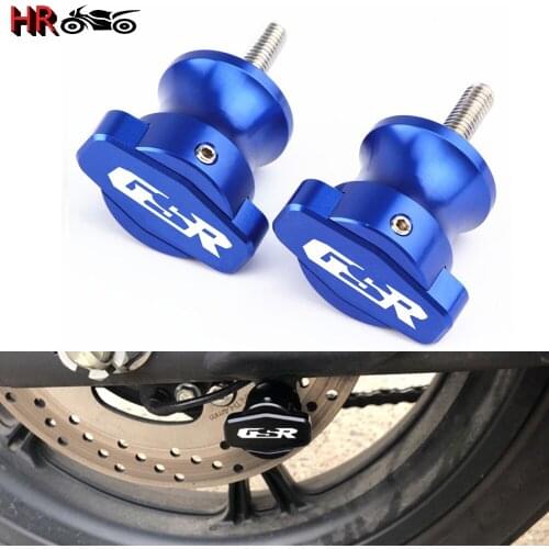 Latest Motorcycle CNC Frame Stands 8MM Screws Swingarm Spools Slider Accessories For Suzuki GSR 750 600 400 GSR400 GSR600 GSR750