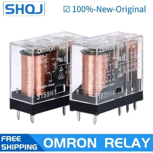 5PCS OMRON RELAY G2R-2 12VDC G2R-2 24VDC G2R-2 DC12V DC24V Brand new and original relay