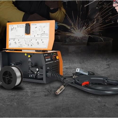 Carbon dioxide gas shielded welding machine, two protection welding machine, 220v integrated machine with airless