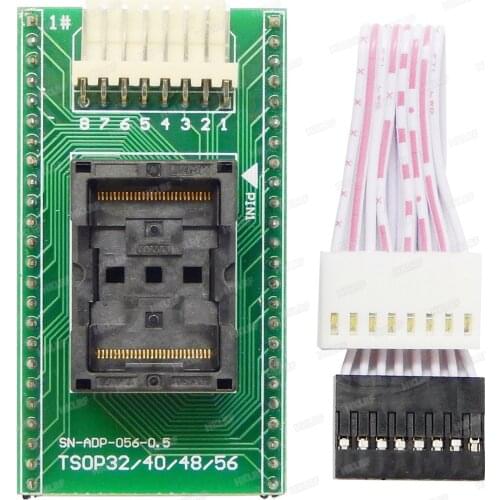 TSOP56 Adapter For XGecu T56 Programmer TSOP56/48/40/32 TSOPO48 TSOP40 TSOP30 Adapter For XGecu Programmer