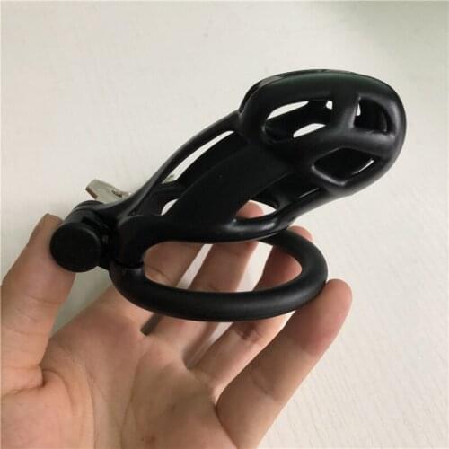 Cobra Chastity Device with 4 penis rings Cock Cage Chastity Belt,Penis Lock,ASex Toys For Men Gay Key Safe Holder Holy Trainer