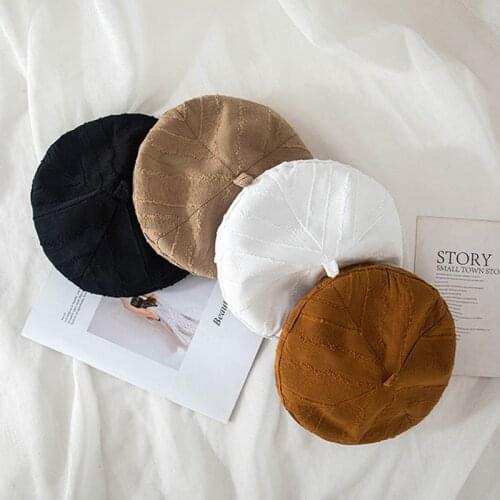 2020 Fashion Berets French Artist Beret Women Autumn Winter Hat Painter Hat Solid Vintage Girls Berets Female Warm Walking Cap