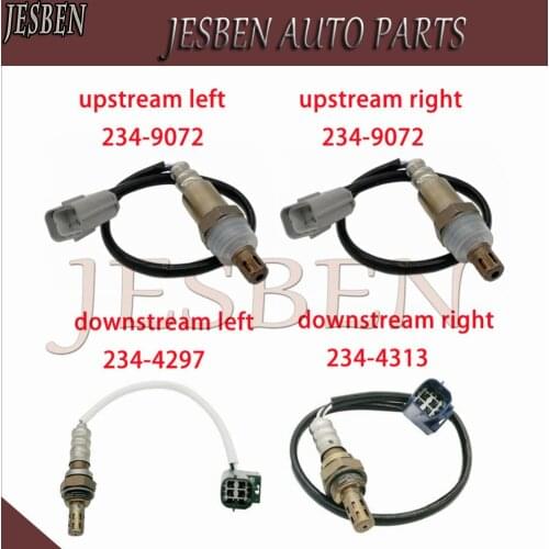 4PCS 234-9072 234-4313 234-4297 front & rear Lambda Probe Oxygen O2 Sensor fit for NISSAN Pathfinder XTERRA 4.0L V6 2005-2007
