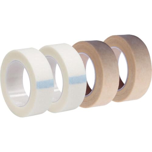 5 Rolls Eyelash Extension under Eye Pad Adhesive Medical Tape Lint Free Non-woven Patches Wrap For Grafting False Eyelash