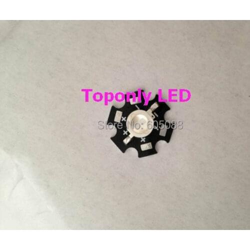 5W High Power Ultra Violet Led Diode Bulb With PCB Germicidal UV LED Lamp 395-410nm Curing Lighting 400pcs/lot DHL Free Shipping