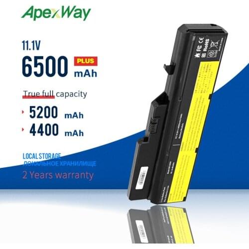 Apexway Laptop battery G460 For Lenovo G470 V470 L09C6Y02 L09L6Y02 L09M6Y02 L09N6Y02 L09S6Y02 LO9L6Y02 LO9S6Y02 B570E