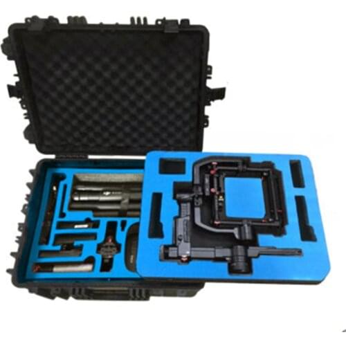 Aluminum DJI RONIN-MX case plastic protective box impact resistant protective case with custom EVA lining