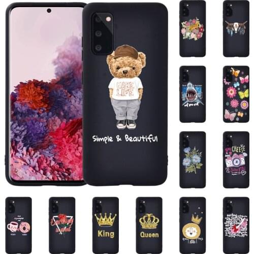 Color Pattern Soft TPU Silicone Phone Case for Samsung S8 S9 S10/S10 Plus Samsung S20/S20 Plus Anti-drop Cover