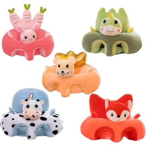 Baby Sofa Infant Support Seat Soft Cute Learning Sitting Chair Comfortable Toddler Nest Puff Washable Cradle Sofa Baby Gifts