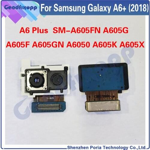 For Samsung Galaxy A6+ (2018) SM-A605FN A605 A605G A605F A605K A605X A6 Plus Phone Rear Camera Modules Back Camera Big Camera