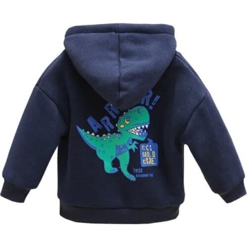 Baby Boys Girls Winter Plus velvet Jacket Kids Children Outdoor Warm Soft Velvet inside Coat School kid Sport birthday gift coat