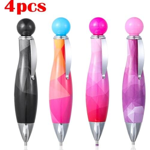 Cute Bowling Shape Point Drill Pen DIY Crafts Diamond Painting Point Drill Pen Embroidery Cross Stitch Sewing Accessories