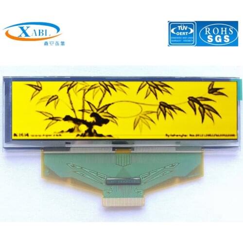 XABL 3.12 Inch OLED Module Resolution 256*64P OLED Display Module Factory Outlet Custom Size