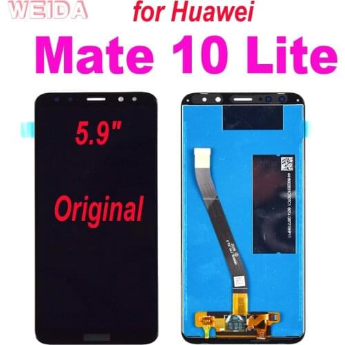 Original 5.9" For Huawei Mate 10 Lite LCD Display Touch Screen Digitizer Assembly Replacement For Mate 10 Lite Nova 2i RNE-L21