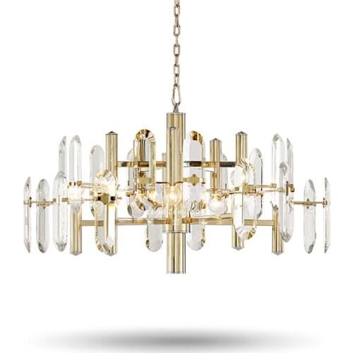 Post modern LED Luxury Crystal Chandeliers lights Living Room Chandeliers lamps indoor Lights Crystal lighting