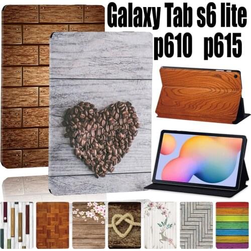 For Samsung Galaxy Tab S6 Lite P610/P615 10.4 Inch Tablet Case Shockproof Protective Shell + Free Stylus