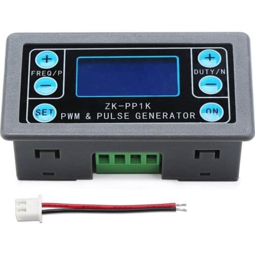 PWM Pulse Generator, Dual Mode Adjustable Function Generator Variable Pulse Width Frequency Duty Cycle Square Rectangular Wave S