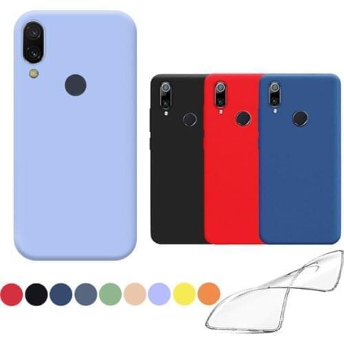 SUREHIN Soft case for samsung galaxy A10S cover transparent yellow Pink green purple silicone cover for samsung galaxy A10S case