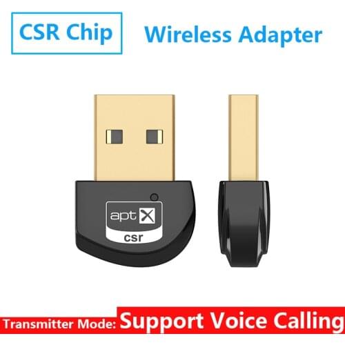 USB Dongle Bluetooth 5.0 Adapter For Compute Transmitter Support Calling Wireless Bluetooth Audio Adapter Stable Transmission