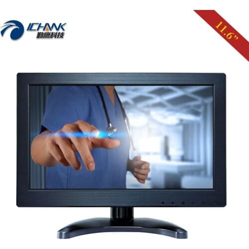 ZB116JC-253R/11.6" 12" inch 1920x1080p 16:9 IPS LCD Screen Built-in Speaker Resistive Touch PC Monitor Display With HDMI USB VGA