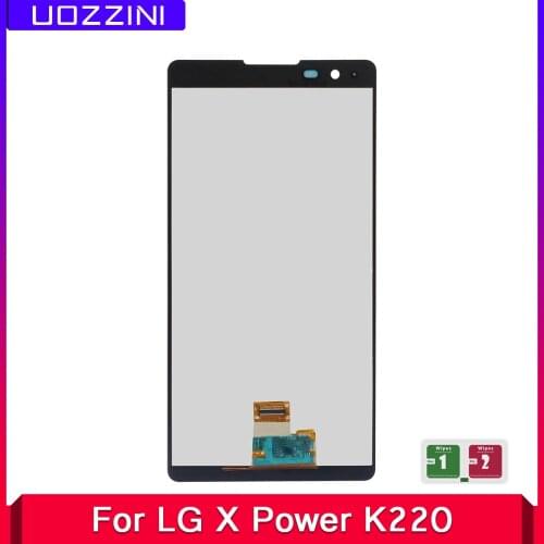 HighQuality For LG X power K220 K220DS F750K LS755 X3 K210 US610 K450 LCD Display Touch Screen Digitizer Assembly For K220 LCD
