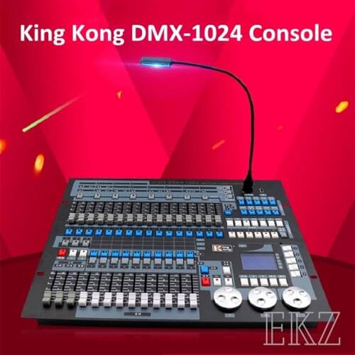 1024 DMX Console With Flight Case DJ Controller Suitable for Moving Head Light Par Light Series Stage Light Equipment