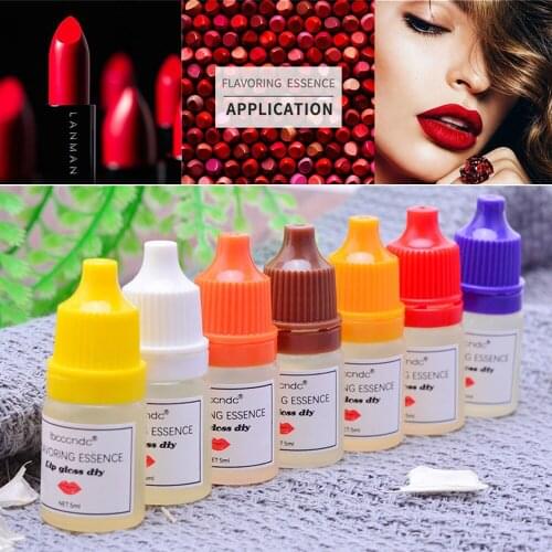 5ml Food Grade Flavor Essence for Handmade Cosmetic Lip Gloss Lipgloss DIY Fruit Flower Fragrance Flavoring Essential Handmade