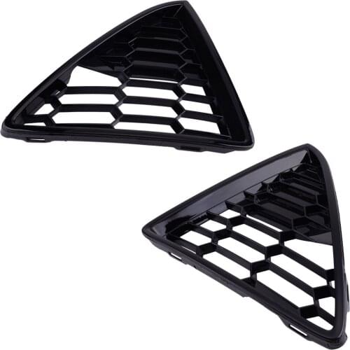 Car Pair Front Lower Bumper Grille Honeycomb Cover Fit for Ford Focus 2012 2013 2014 CP9Z17K946ACP BM51 17K947 CF5UAW