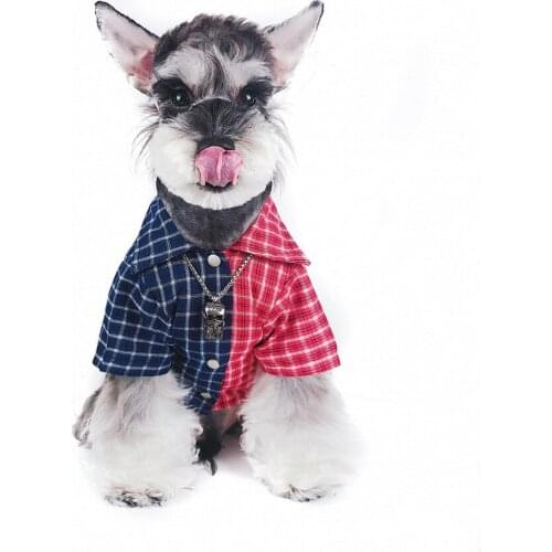 Cotton French Bulldog Summer Breathable Shirt Fashion Pug Costume Pet Dog Clothes for Small Dogs Pets Clothing Chihuahua Jacket