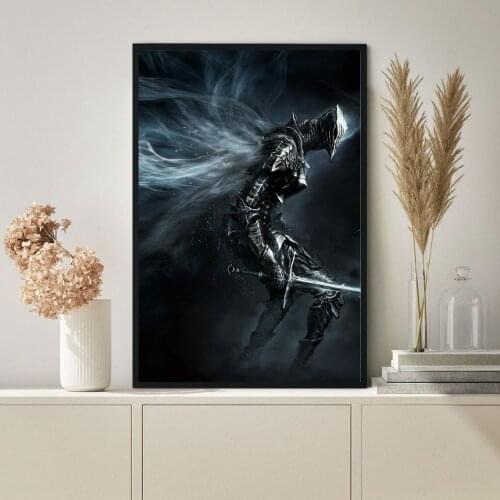 Dark Souls Game Canvas Art Print Poster Wall Painting Home Decoration (No Frame)