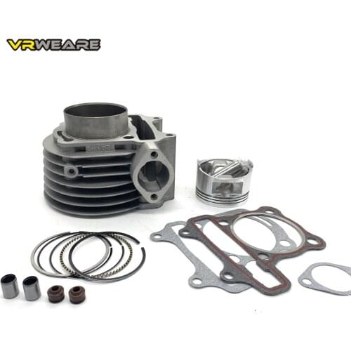 GY6150 cylinder Kit 57.4mm Cylinder Piston Ring Set for 4 stroke Scooter Moped ATV QUAD GY6 150 157QMJ 1P57QMJ
