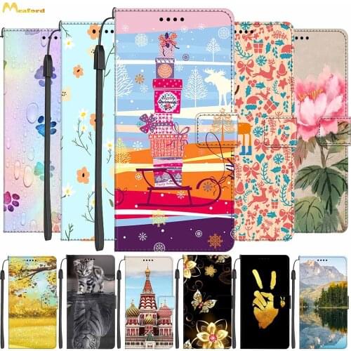 Cartoon Gift Leather Flip Cover For Samsung S20 Ultra Case Book Style Wallet Holster For Samsung Galaxy S20 Plus Case S 20 Coque
