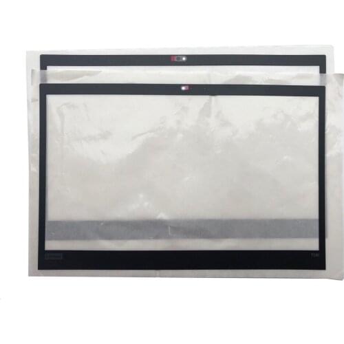New original for Lenovo Thinkpad T590 LCD Front Bezel Frame Cover Trim Bezel Sheet Sticker IR