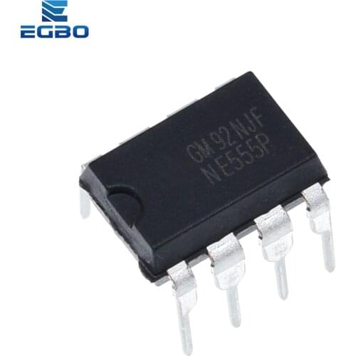 5PCS egbo New NE555 NE555P NE555N 555 Timers DIP-8 TEXAS