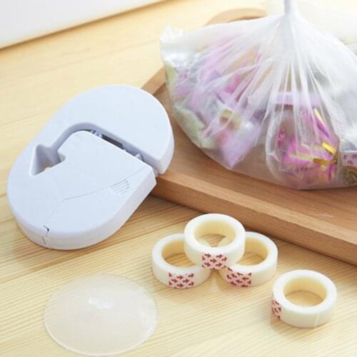 Bag Impulse Sealer With Tape Plastic Sealing Machine Household Kitchen Food Seal Packing Closer Storage Saver Capper Best Price