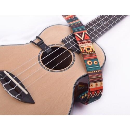 Adjustable Nylon Ukulele Strap Belt Sling With Hook For Ukulele Guitar Top Selling New Style 1PC 46.5-74cm length
