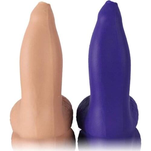 Huge Animal Dildo Realistic Strapon Adult Sex Toys For Women/Men Big Anal Dildo Vagina Ass Butt Plug No Vibrator With Suction