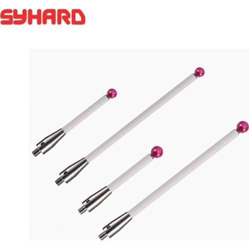 M3 3D Three Dimensional Gauge Meter Coordinate Measuring Machine CMM Tip Probe Thread Ruby Head Ceramic Styli Rod