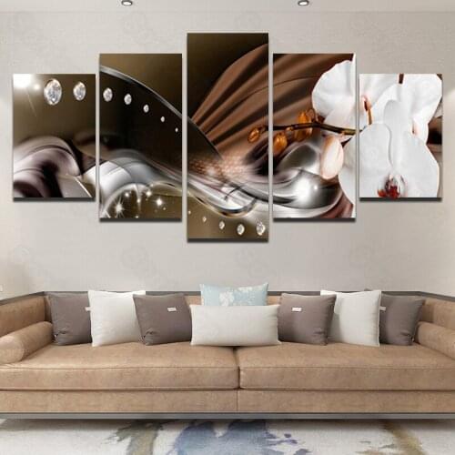 Frameless Painting Abstract Diamond Personality Art Poster Living Room Decoration Sofa Background Wallpaper 3D Stereo Wall Stick