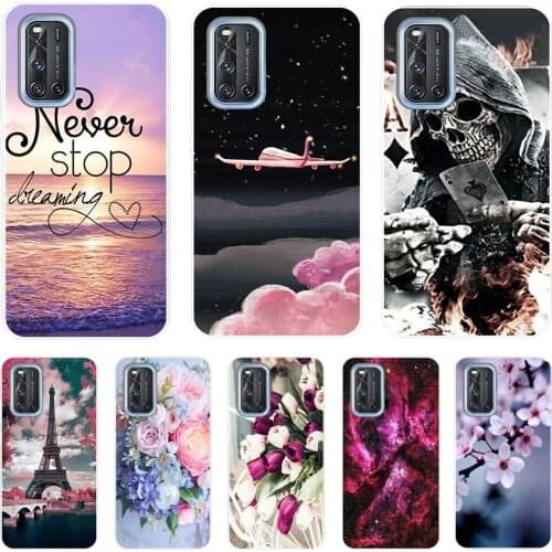 6.44" For vivo V19 Case Phone Cover Soft Silicone Back Case for vivo V19 2020 Shockproof Cover For for vivo V 19 Bumper Coque