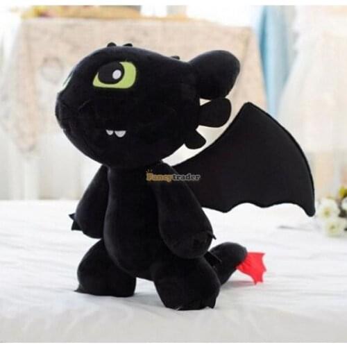 Fancytrader 20'' / 50cm How to Train Your Dragon Giant Lovely Plush Soft Stuffed Toothless Toy, Great Gift, Free ShippingFT50245