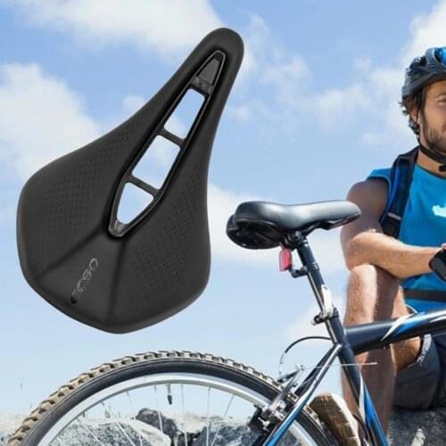Faux Leather Great Cycling Racing Seat Cushion Generous Bicycle Saddle Breathable for MTB Road Bike